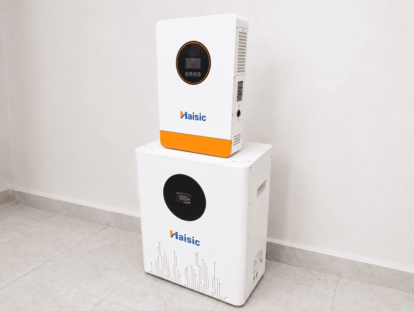 4KVA Hybrid Inverter with 8kWh Haisic Lithium Battery β Complete Solar Power System