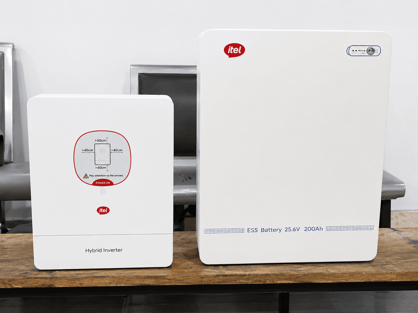 4KVA 24V Itel Hybrid Inverter with 5kWh 24V Lithium Battery | Reliable Solar Power for Homes & Businesses