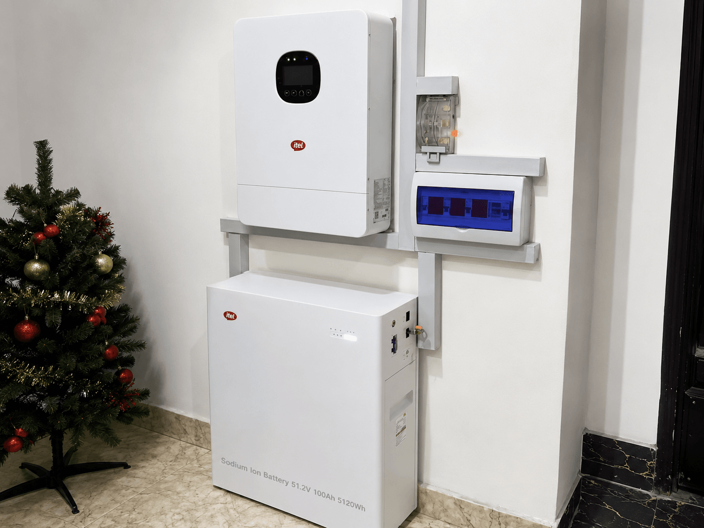 Reliable 24/7 Power with the 12KVA Itel Hybrid Inverter & 16kWh Lithium Battery