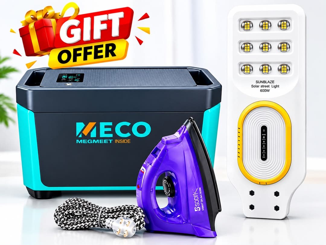 π₯ NO LIGHT? NO PROBLEM! Keep Your TV, Fans, Lights, and Essential Appliances Running with MECO 4kWh!