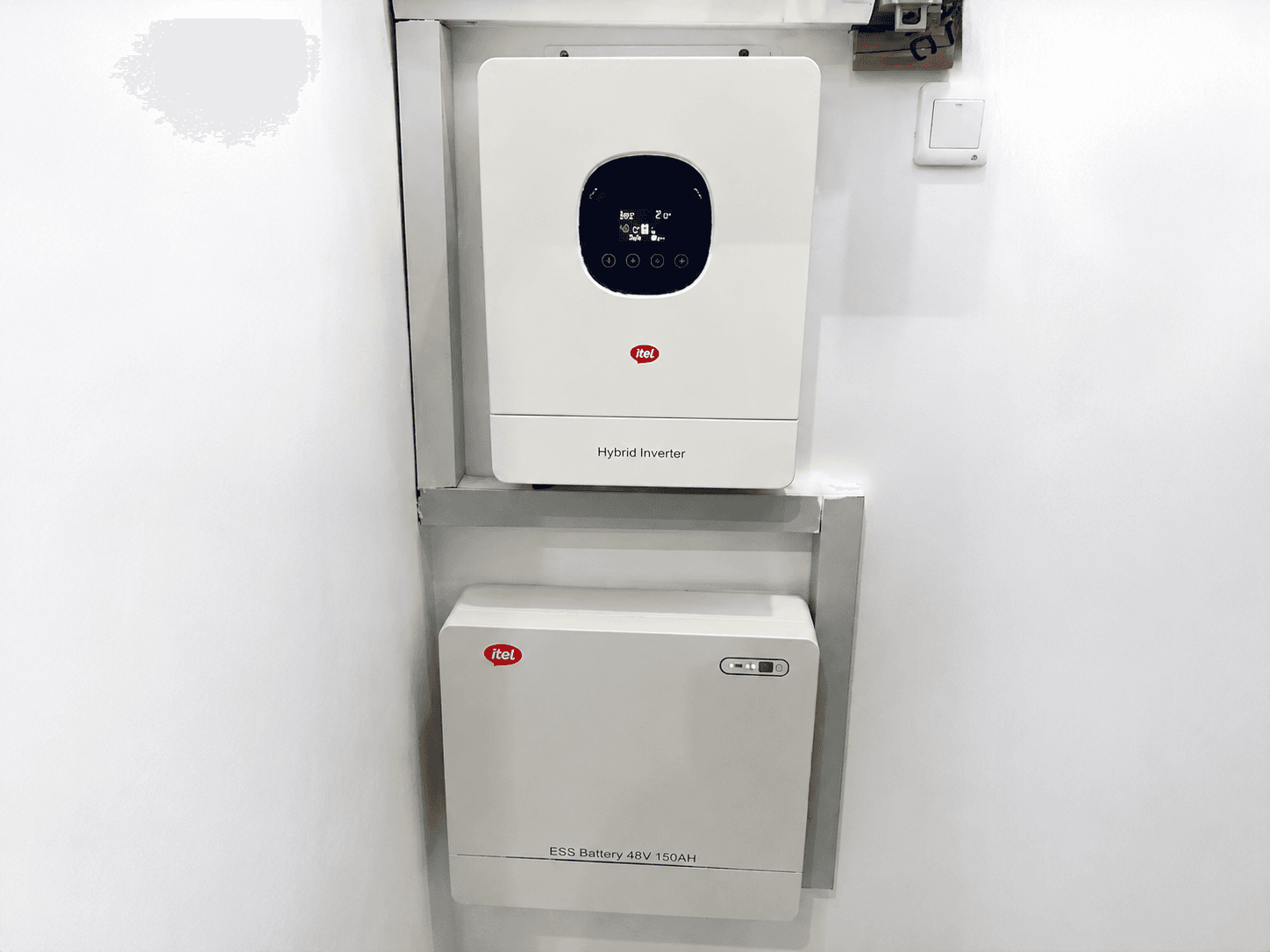 4KVA 2.5kWh 24V Itel Solar System β Reliable Backup Power for Homes & Small Businesses